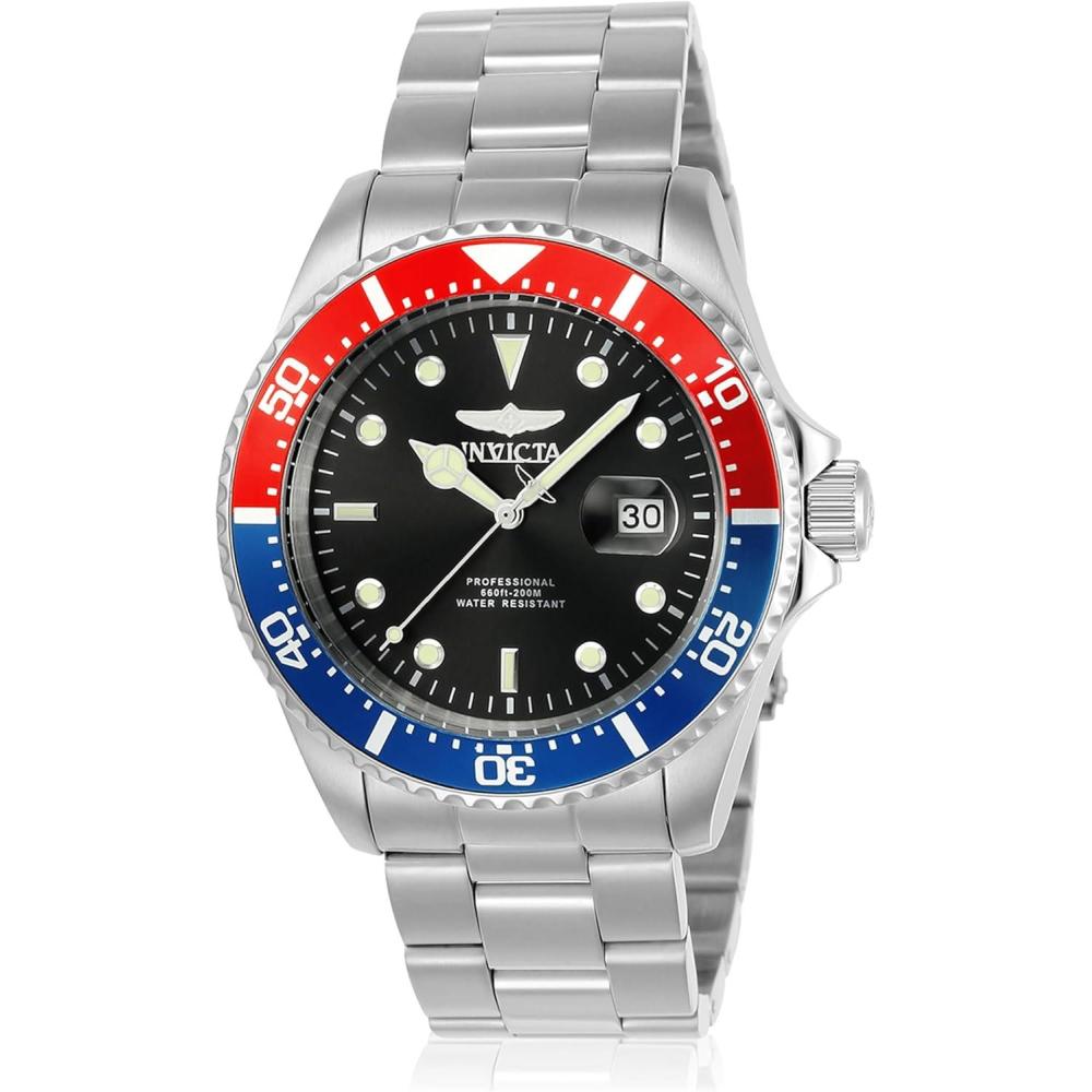 image:imageInvicta Mens 22019 Pro Diver Analog Display Quartz Silver Watch23384