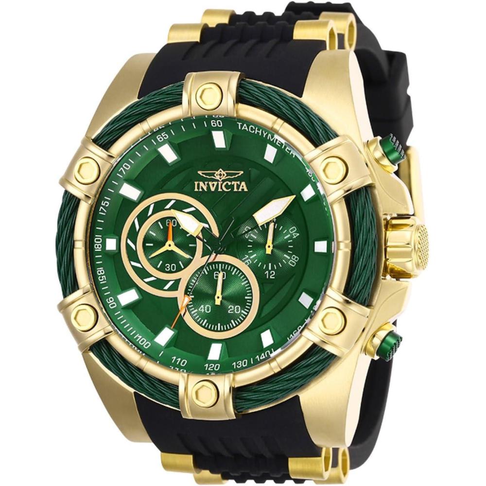 image:imageInvicta Mens 25523 Bolt Analog Display Quartz Black Watch25532