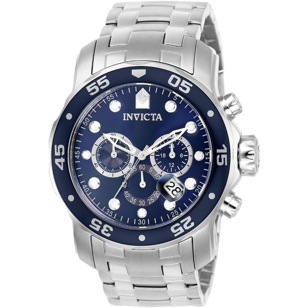 image:imageInvicta Mens Pro Diver Collection Chronograph WatchSilver Blue