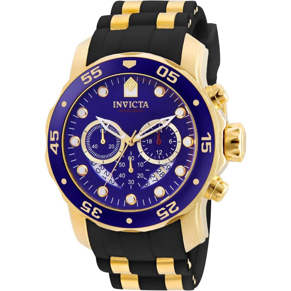 image:imageInvicta Mens Pro Diver CollectionBlue Dial Black Polyurethane Watch