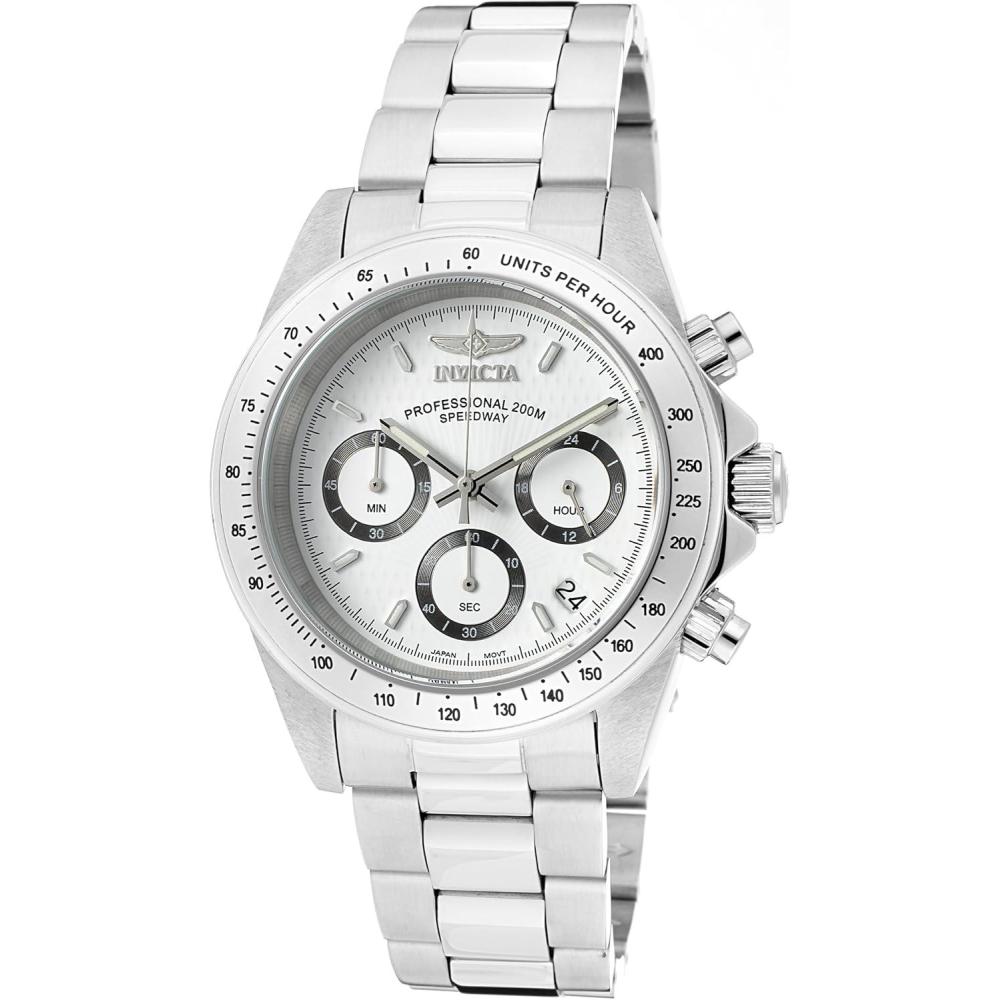 image:imageInvicta Mens Speedway Collection Stainless Steel WatchSilver