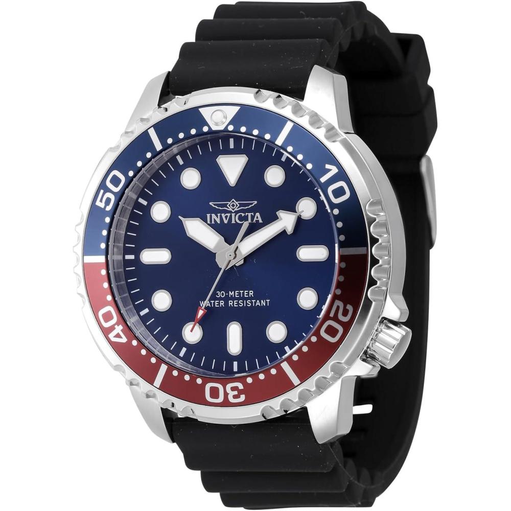 image:imageInvicta Pro Diver Men 48mm Stainless Steel Steel Blue dial PC21J Quartz