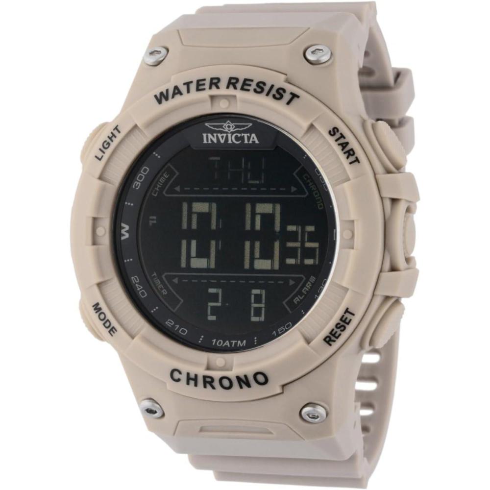 image:imageInvicta Racing Men 52mm Dial Electronic DigitalBrown