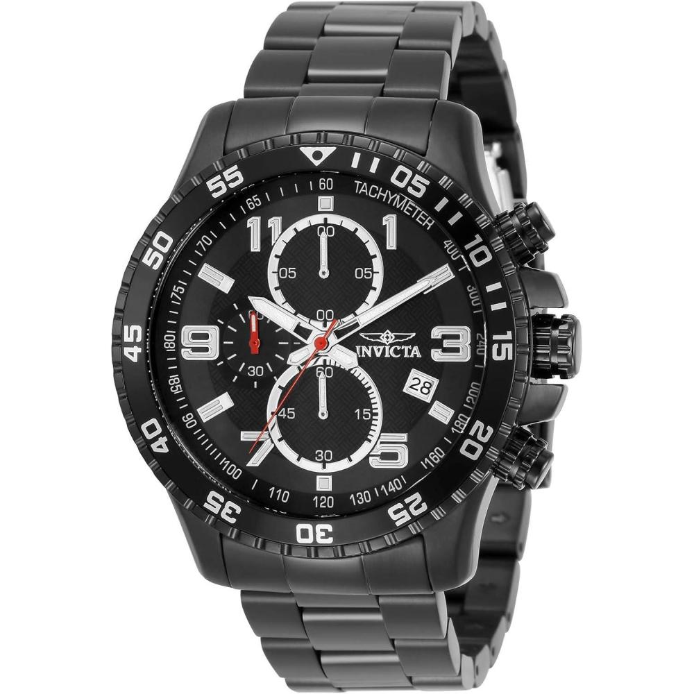 image:imageInvicta Specialty Stainless Steel Mens Quartz Watch 45mmBlack