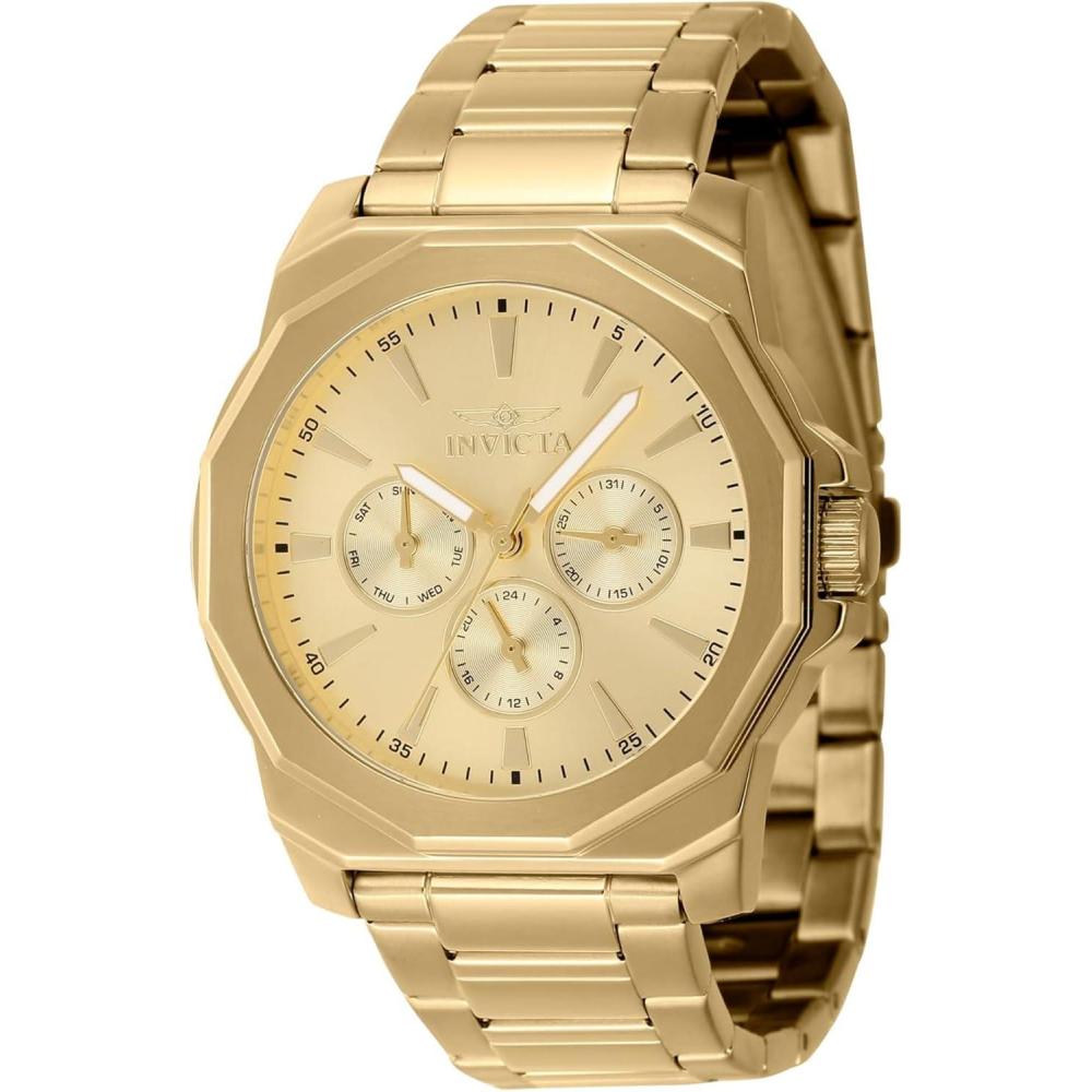 image:imageInvicta Speedway Stainless Steel Mens Quartz Watch 42mmGold