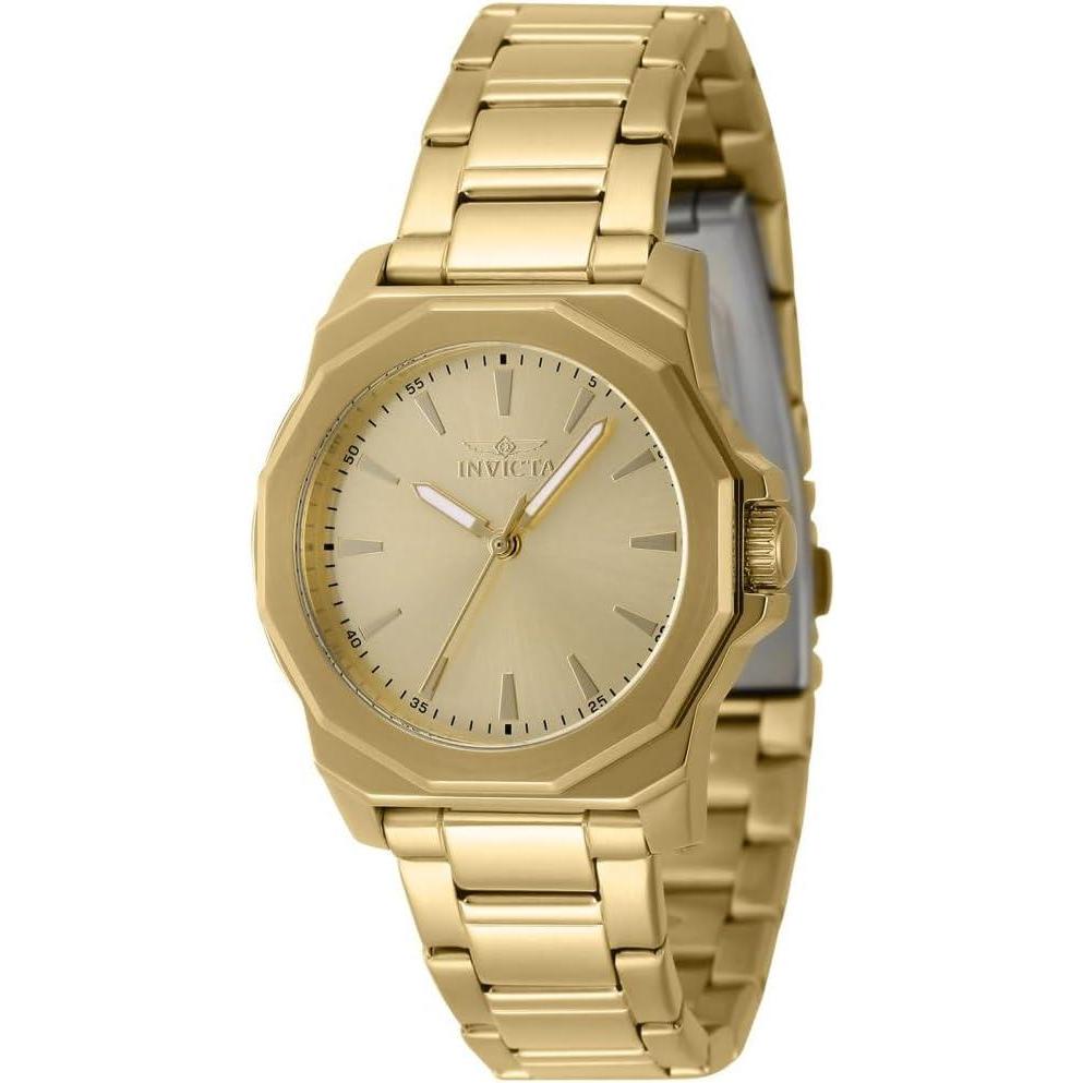 image:imageInvicta Speedway Stainless Steel Womens Quartz Watch 34mmGold