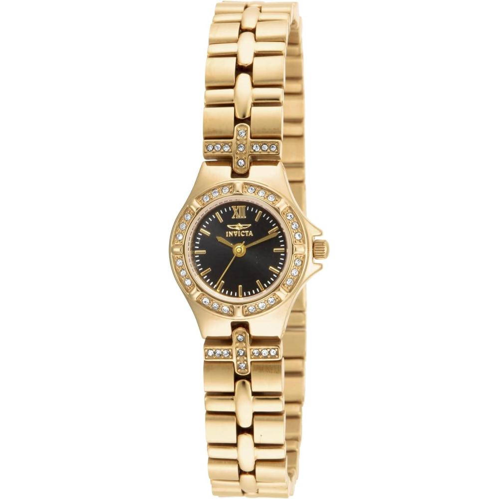 image:imageInvicta Womens 17065 Wildflower Analog Display Swiss Quartz Gold Watch