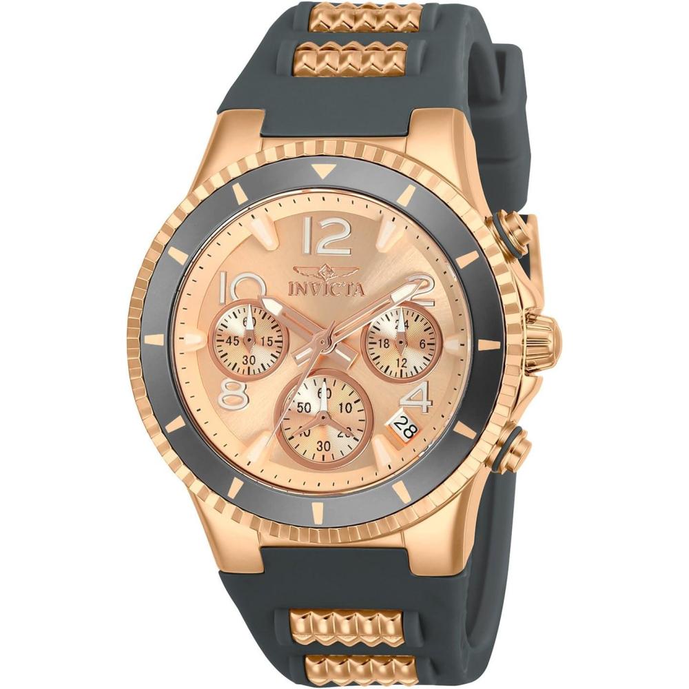 image:imageInvicta Womens 24189 BLU Analog Display Quartz Two Tone Watch
