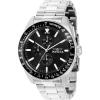 image:imageInvicta Aviator Men 45mm Stainless Steel Silver Black dial VH67 Quartz