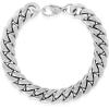 image:imageInvicta Bracelet for Men Stainless Steel Chain Jewelry Polsihed Curb 12mm 875Silver