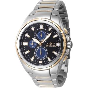 Invicta Aviator Men 50mm Quartz(Silver)