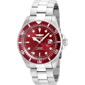Invicta Men’s 22019 Pro Diver Analog Display Quartz Silver Watch(22048)