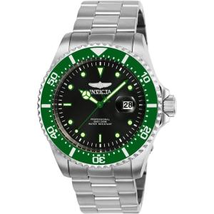 Invicta Men’s 22019 Pro Diver Analog Display Quartz Silver Watch(25714)