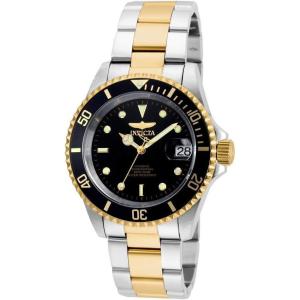 Invicta Men’s Pro Diver Collection Coin-Edge Automatic Watch(Two Tone/Black (Model 8927OB))