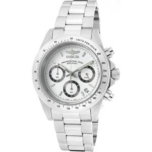 Invicta Men’s Speedway Collection Stainless Steel Watch(Silver)