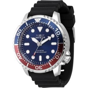 Invicta Pro Diver Men 48mm Stainless Steel Steel Blue dial PC21J Quartz