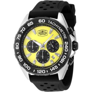 Invicta Racing Men 43mm VD53 Quartz(Silver)