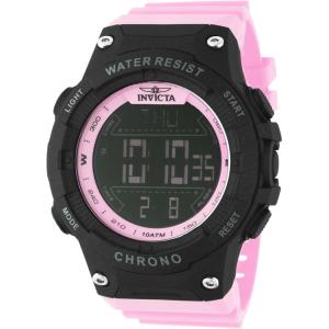 Invicta Racing Men 52mm Dial Electronic Digital(Pink)