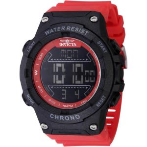 Invicta Racing Men 52mm Dial Electronic Digital(Red)