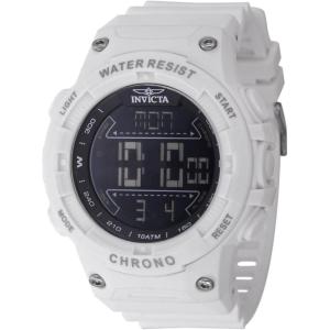 Invicta Racing Men 52mm Dial Electronic Digital(White)