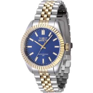Invicta Specialty 47502 Women’s Watch – Waterproof – Analogue – Quartz Movement – Stainless Steel with Blue dial – 36mm
