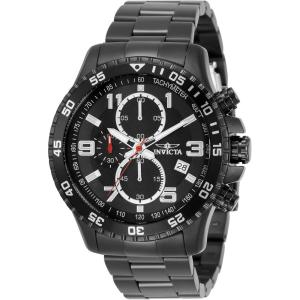 Invicta Specialty Stainless Steel Men’s Quartz Watch – 45mm(Black)