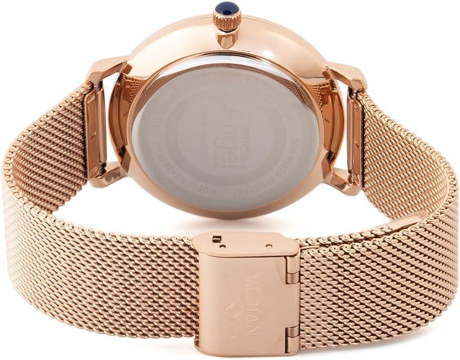 image:imageInvicta Angel Lady 38mm Stainless Steel Rose Gold Pink dial PC21J Quartz