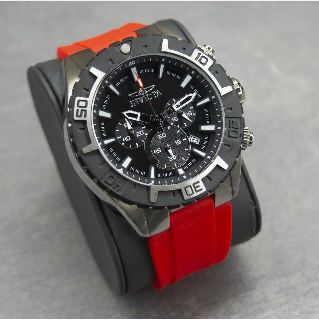 image:imageInvicta Aviator Men 49mm Stainless Steel Steel Black dial VK63A Quartz