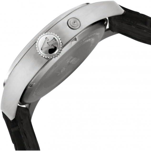image:imageInvicta Mens 0764 IForce Stainless Steel Watch with Black Leather Band0764