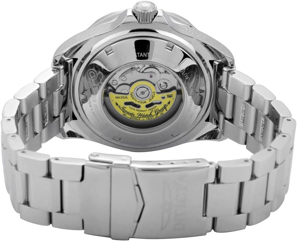 image:imageInvicta Mens 16036 Pro Diver Analog Display Automatic Self Wind Silver Watch