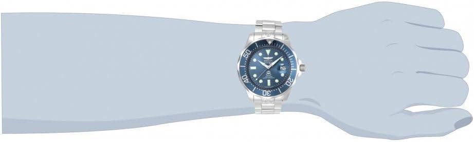 image:imageInvicta Mens 16036 Pro Diver Analog Display Automatic Self Wind Silver Watch