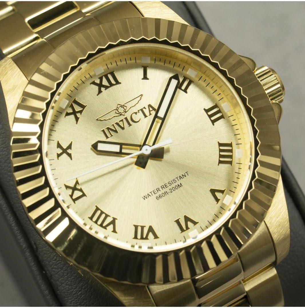 image:imageInvicta Mens 16739 Pro Diver Analog Display Swiss Quartz Gold Watch