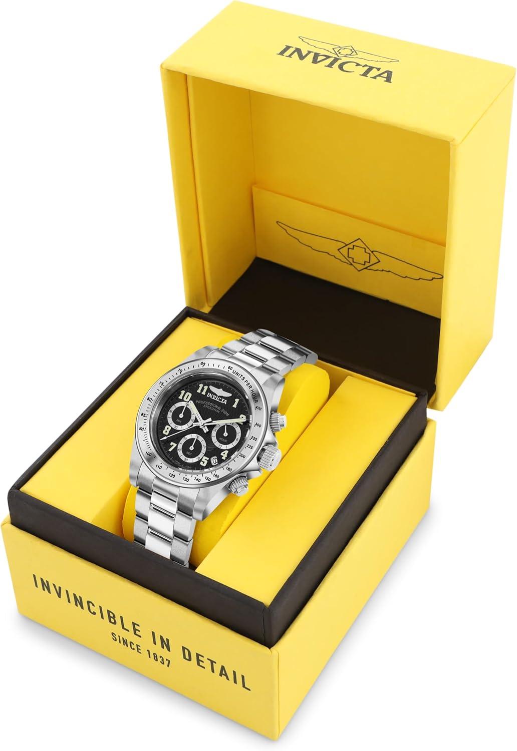 image:imageInvicta Mens 17025 Speedway Analog Display Japanese Quartz Silver Watch