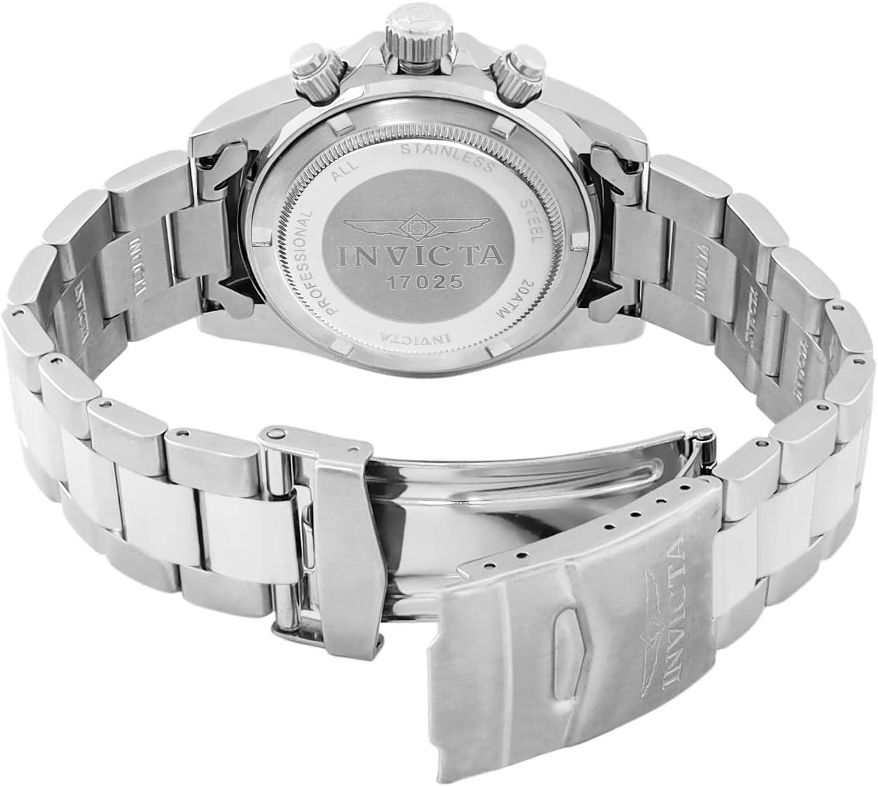 image:imageInvicta Mens 17025 Speedway Analog Display Japanese Quartz Silver Watch