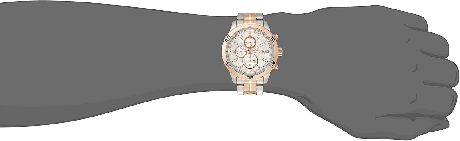 image:imageInvicta Mens 17442 Specialty Analog Display Japanese Quartz Two Tone Watch