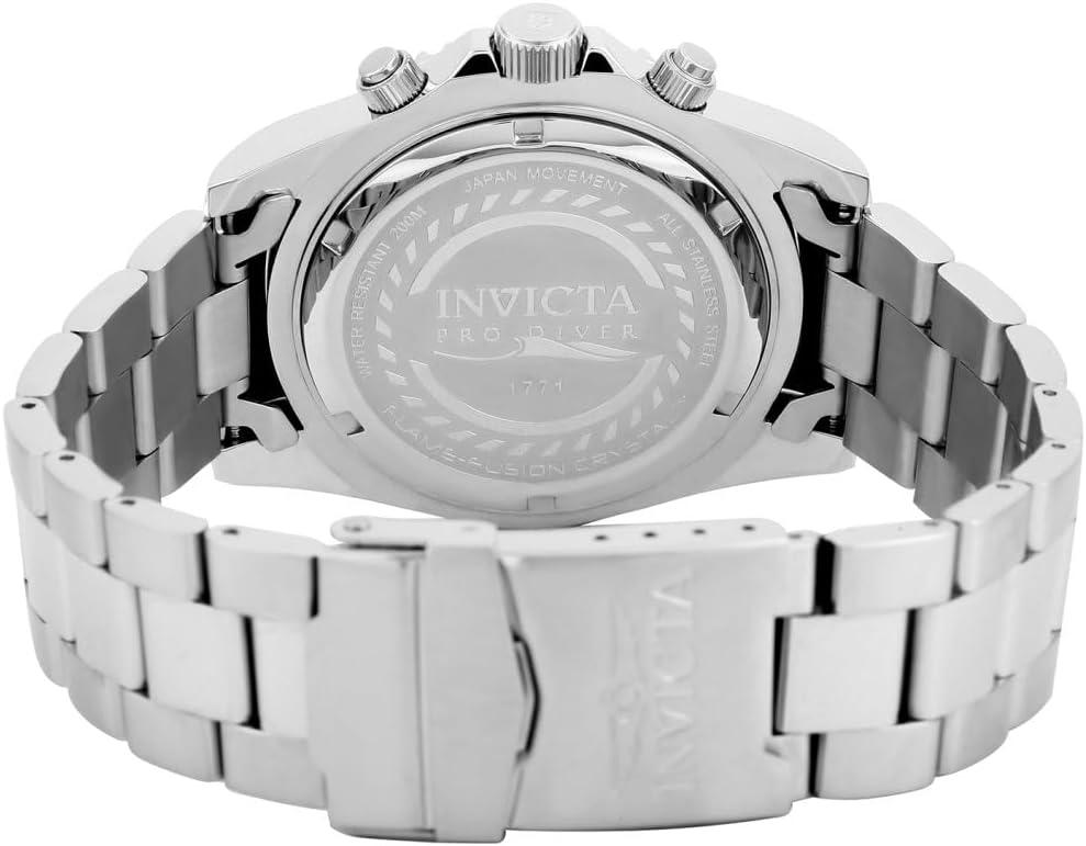 image:imageInvicta Mens 1768 Pro Diver Collection Stainless Steel Watch with Black Dial1771