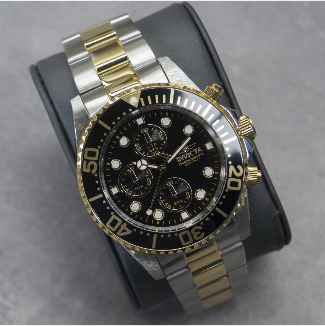 image:imageInvicta Mens 1768 Pro Diver Collection Stainless Steel Watch with Black Dial1772