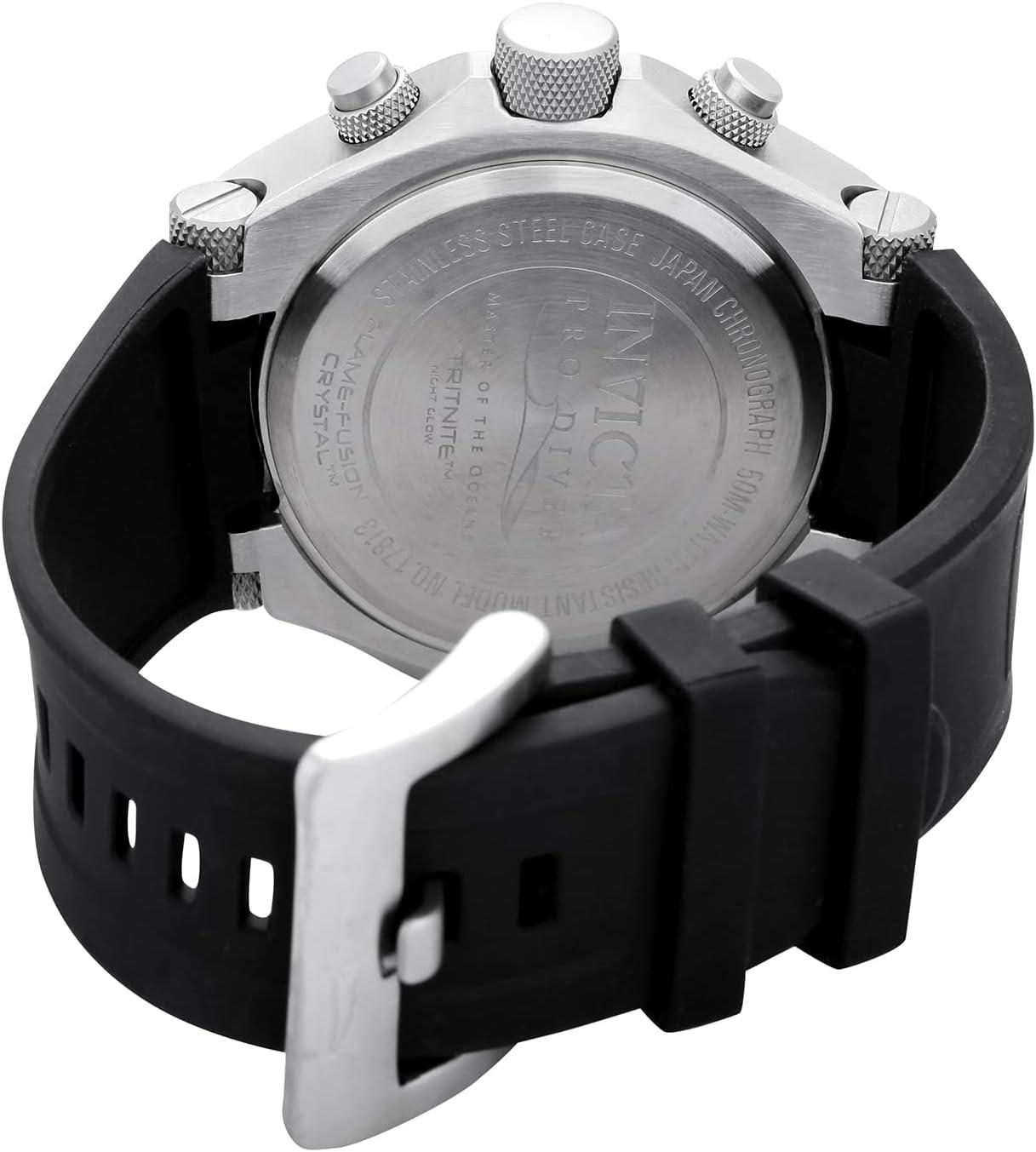 image:imageInvicta Mens 17813 Pro Diver Analog Display Japanese Quartz Black Watch