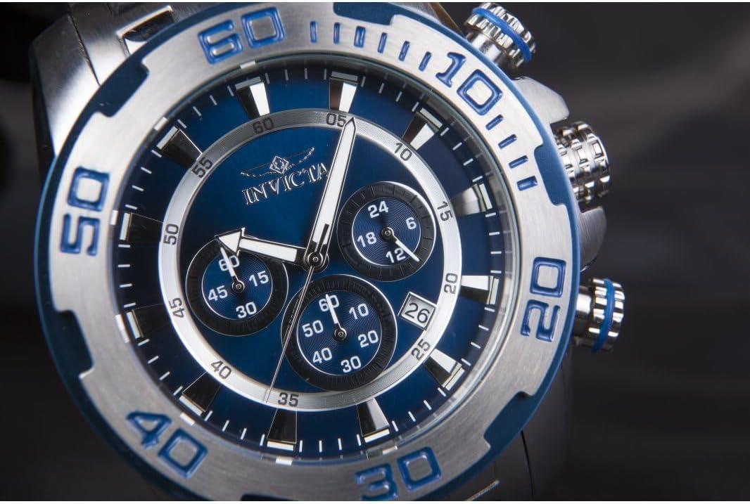 image:imageInvicta Mens 22317 Pro Diver Analog Display Quartz Silver Watch22319