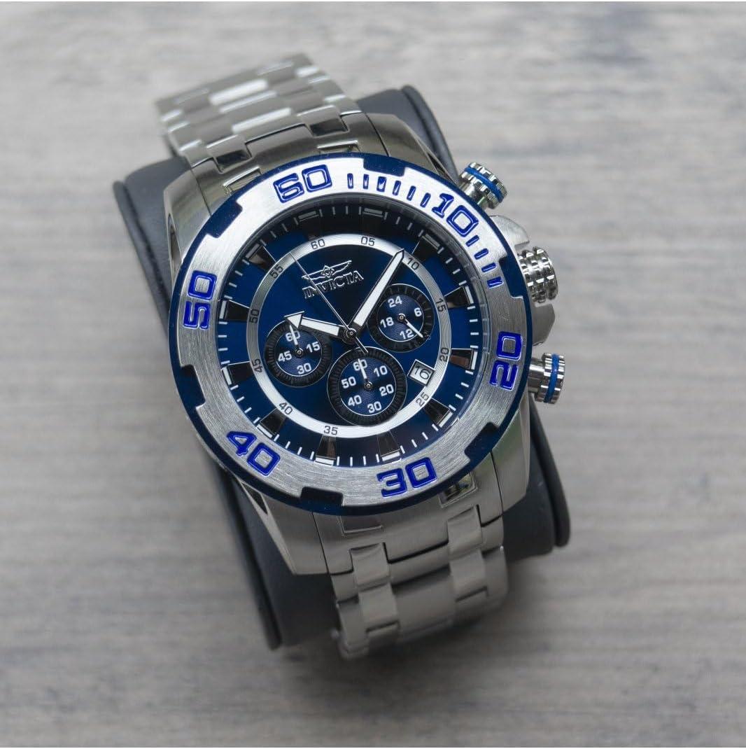 image:imageInvicta Mens 22317 Pro Diver Analog Display Quartz Silver Watch22319