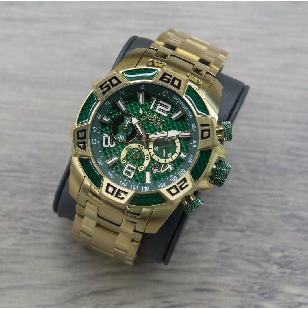 image:imageInvicta Mens 25852 Pro Diver Analog Display Quartz Gold Watch34156