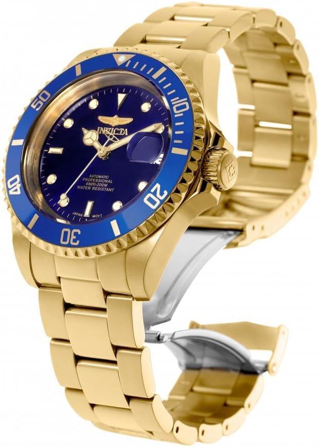 image:imageInvicta Mens 8930OB Pro Diver Analog Display Japanese Automatic Gold Watch