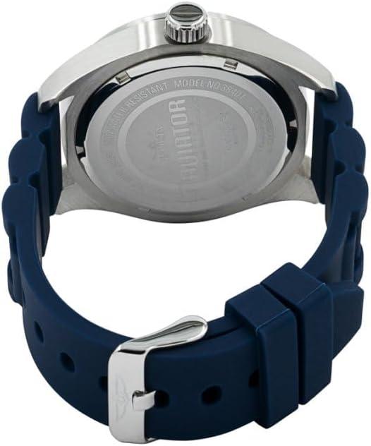 image:imageInvicta Mens Aviator 45mm Silicone Quartz Watch Blue Model 38401