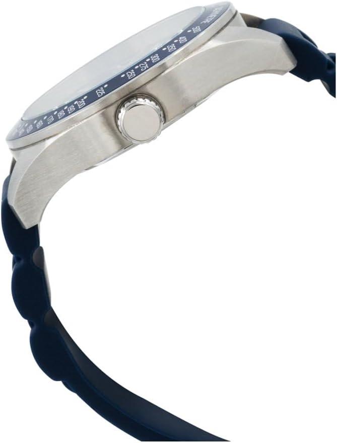 image:imageInvicta Mens Aviator 45mm Silicone Quartz Watch Blue Model 38401