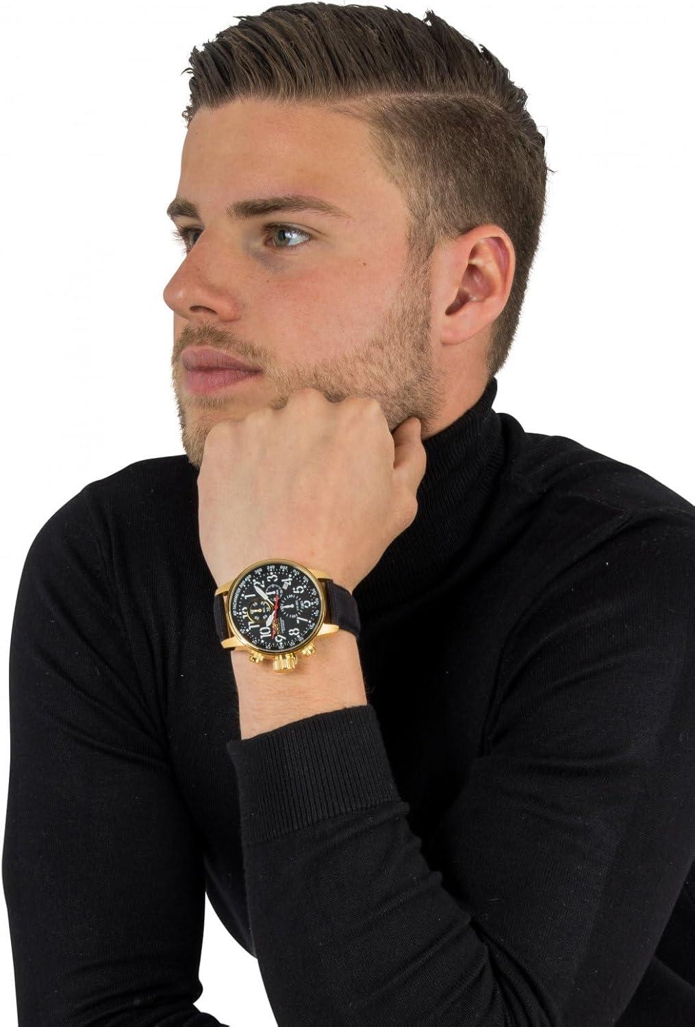 image:imageInvicta Mens I Force Collection Chronograph Strap WatchBlack