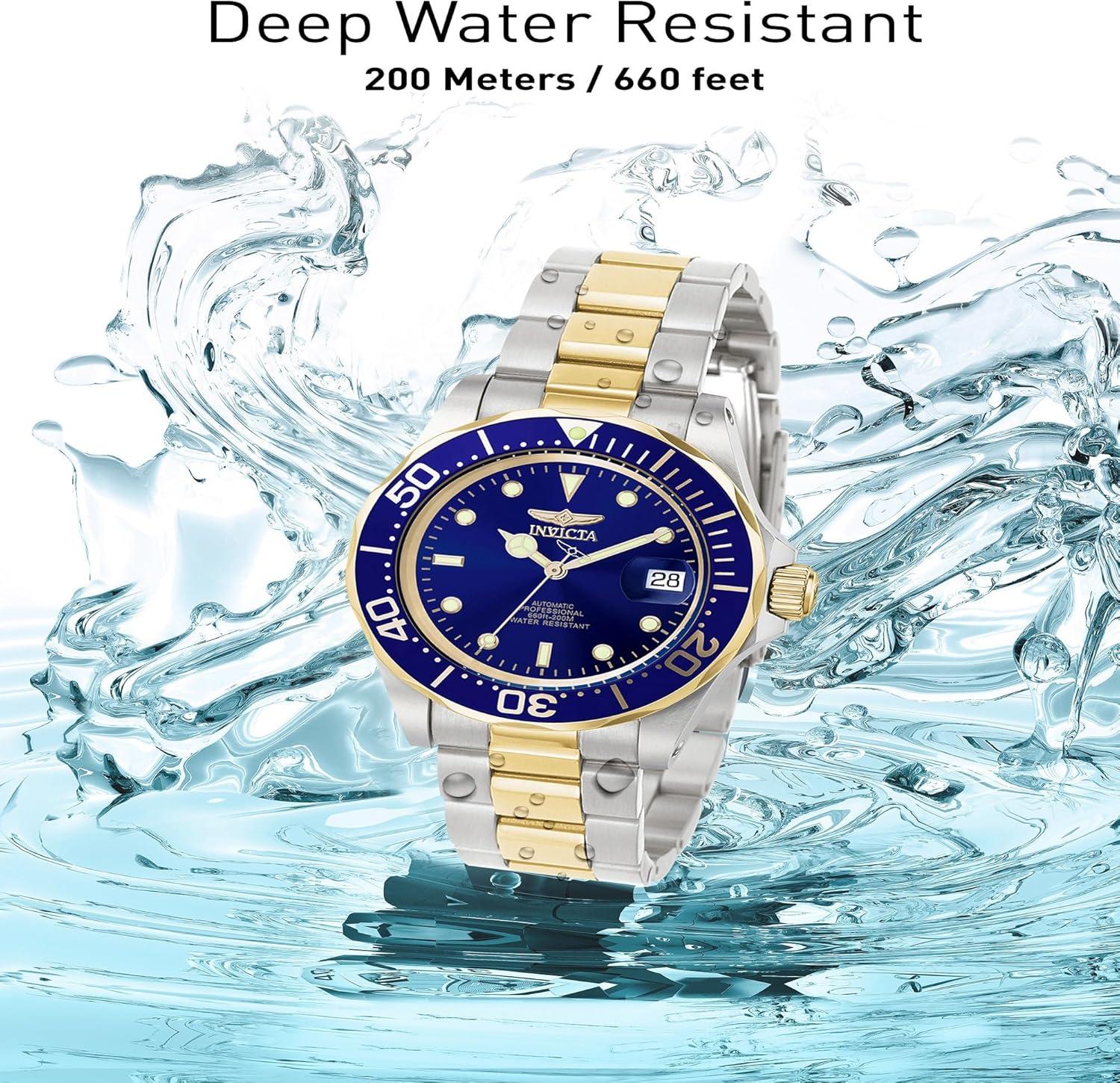 image:imageInvicta Mens Pro Diver Collection Automatic WatchTwo Tone