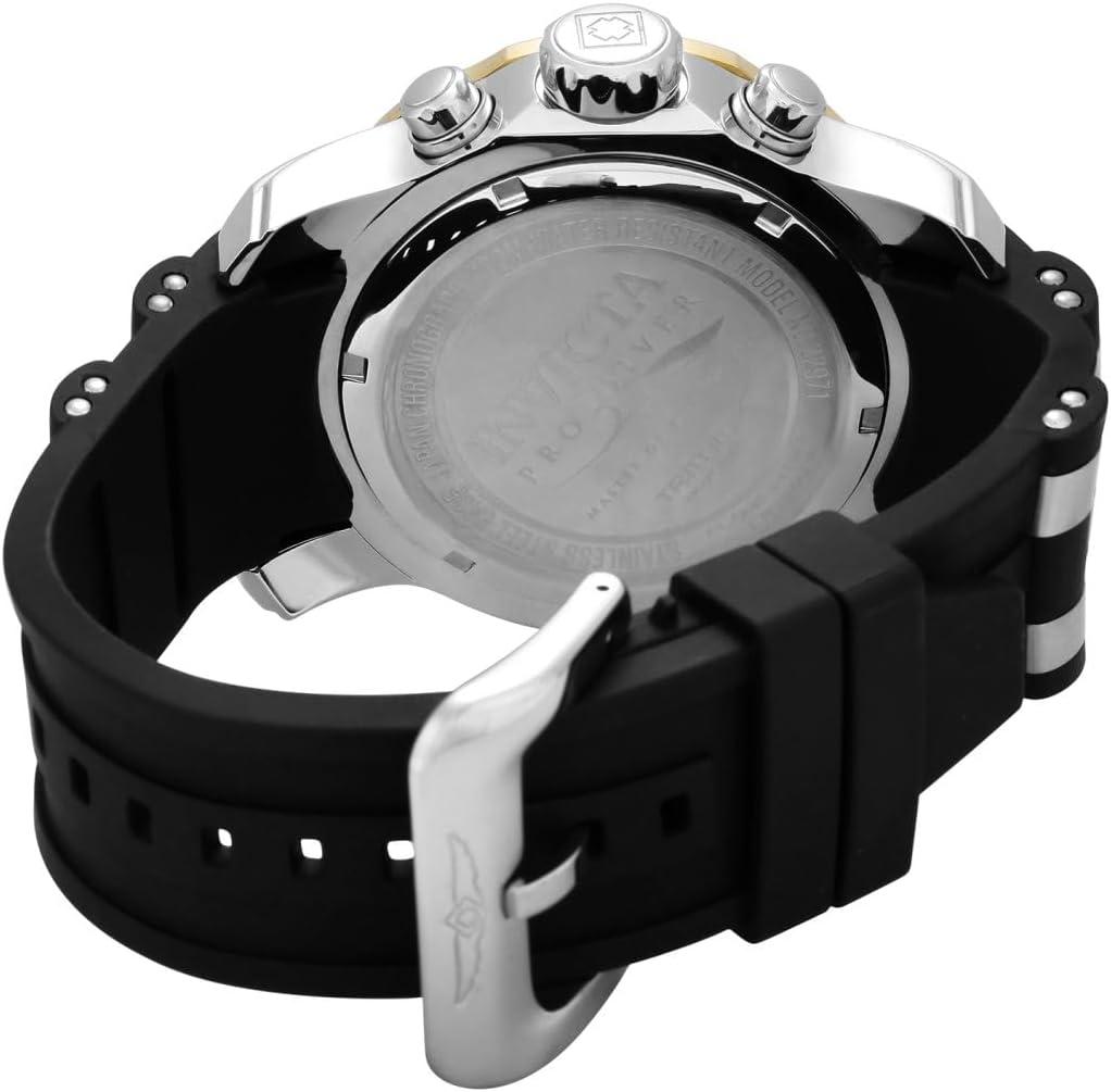 image:imageInvicta Mens Pro Diver Quartz Stainless Steel and Silicone WatchStainless Steel