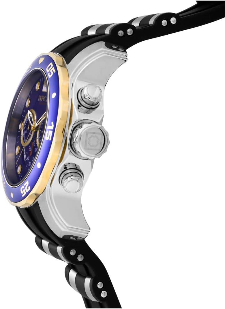 image:imageInvicta Mens Pro Diver Quartz Stainless Steel and Silicone WatchStainless Steel