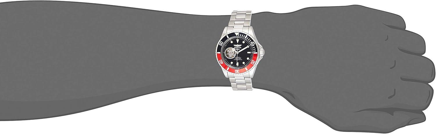 image:imageInvicta Mens Pro Diver Stainless Steel Automatic Watch ColorSilverToned Model 20435
