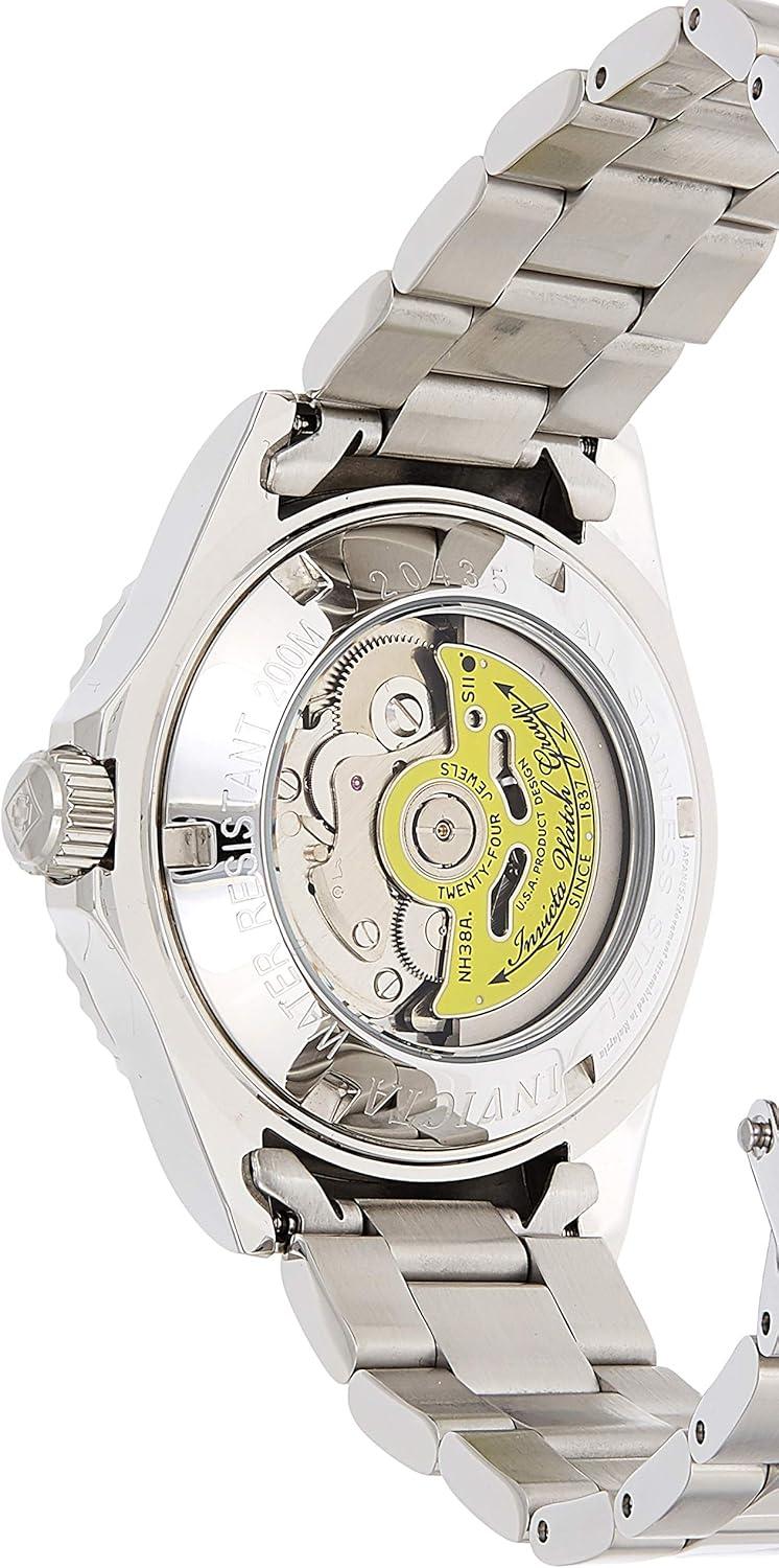 image:imageInvicta Mens Pro Diver Stainless Steel Automatic Watch ColorSilverToned Model 20435
